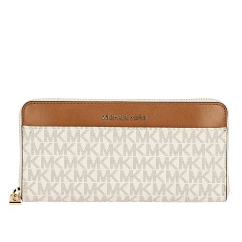 michael kors small white wallet|Michael Kors wallets outlet.